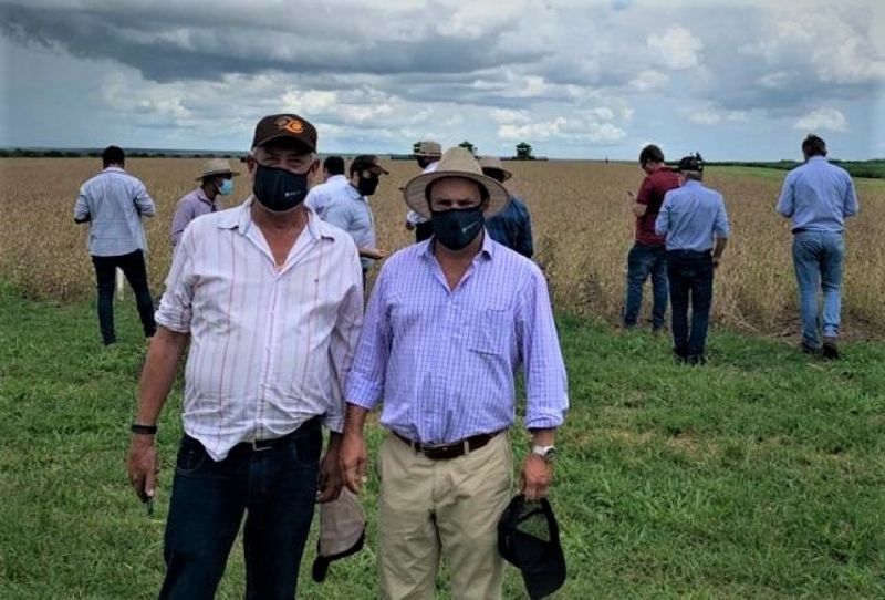 Associados da Coocam participam da Abertura Nacional da Colheita da Soja, na Bahia