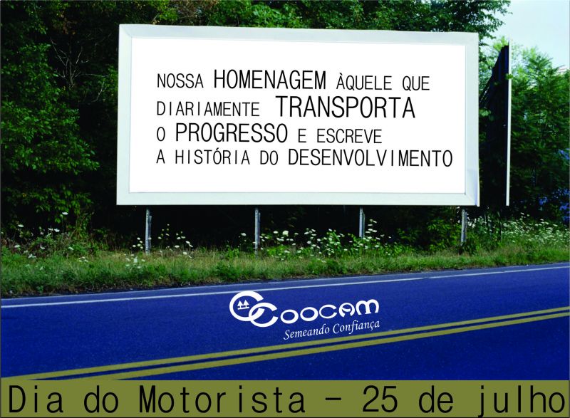 Coocam homenageia motoristas